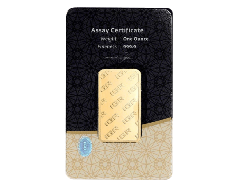 1 oz IGR Gold Bar