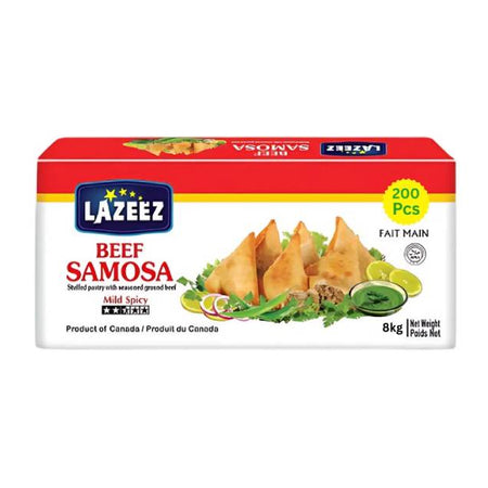Beef Samosa 40g (Halal). Product of Canada. Save $15