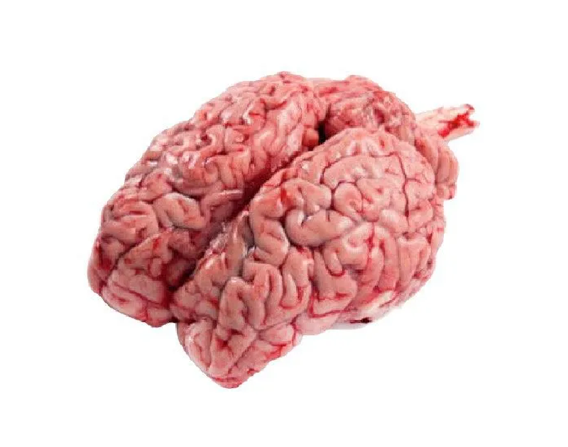 Cow Brain Net Wt 10LB. Gross Wt was 12LB. Less Fat. Halal. Fresh Meat. Professionally Cut & Clean and Froze Instantly to Preserve Best Quality and Taste.