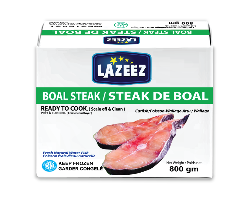 Lazeez Boal Steak 800g – Ready to cook (scale off and clean professionally)