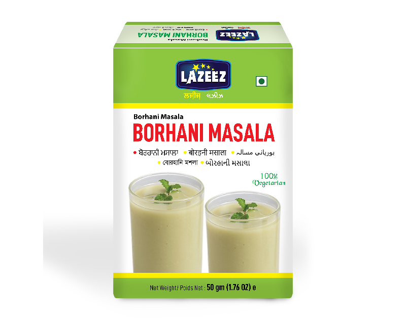 Lazeez Borhani Masala – 50g