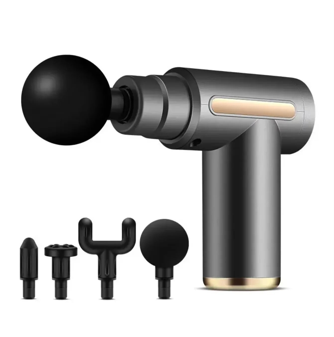 USB Rechargeable Portable Fascia Gun 6-Speed Handheld Slapping Massager for Body Back Neck Legs - Massage Relaxation Tool