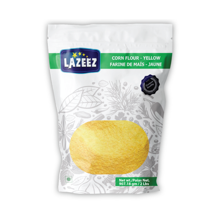 Lazeez Corn Flour - Yellow 2LB