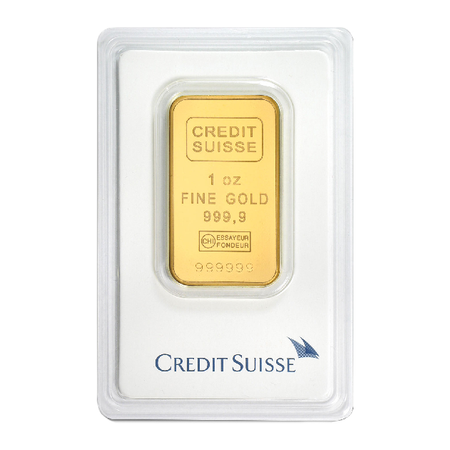 1 oz Credit Suisse Gold Bar