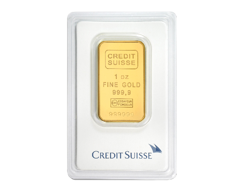 1 oz Credit Suisse Gold Bar