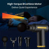 USB Rechargeable Portable Fascia Gun 6-Speed Handheld Slapping Massager for Body Back Neck Legs - Massage Relaxation Tool