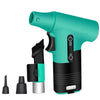 Mini Turbo Jet Fan Electric Air Duster with 3 Gear Adjustable 130000RPM Wind Speed 52m/s Car Computer Cleaning Blower Tool New