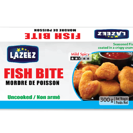 Lazeez Fish Bite 300g