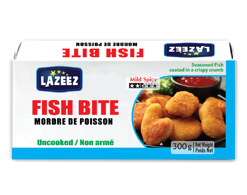 Lazeez Fish Bite 300g