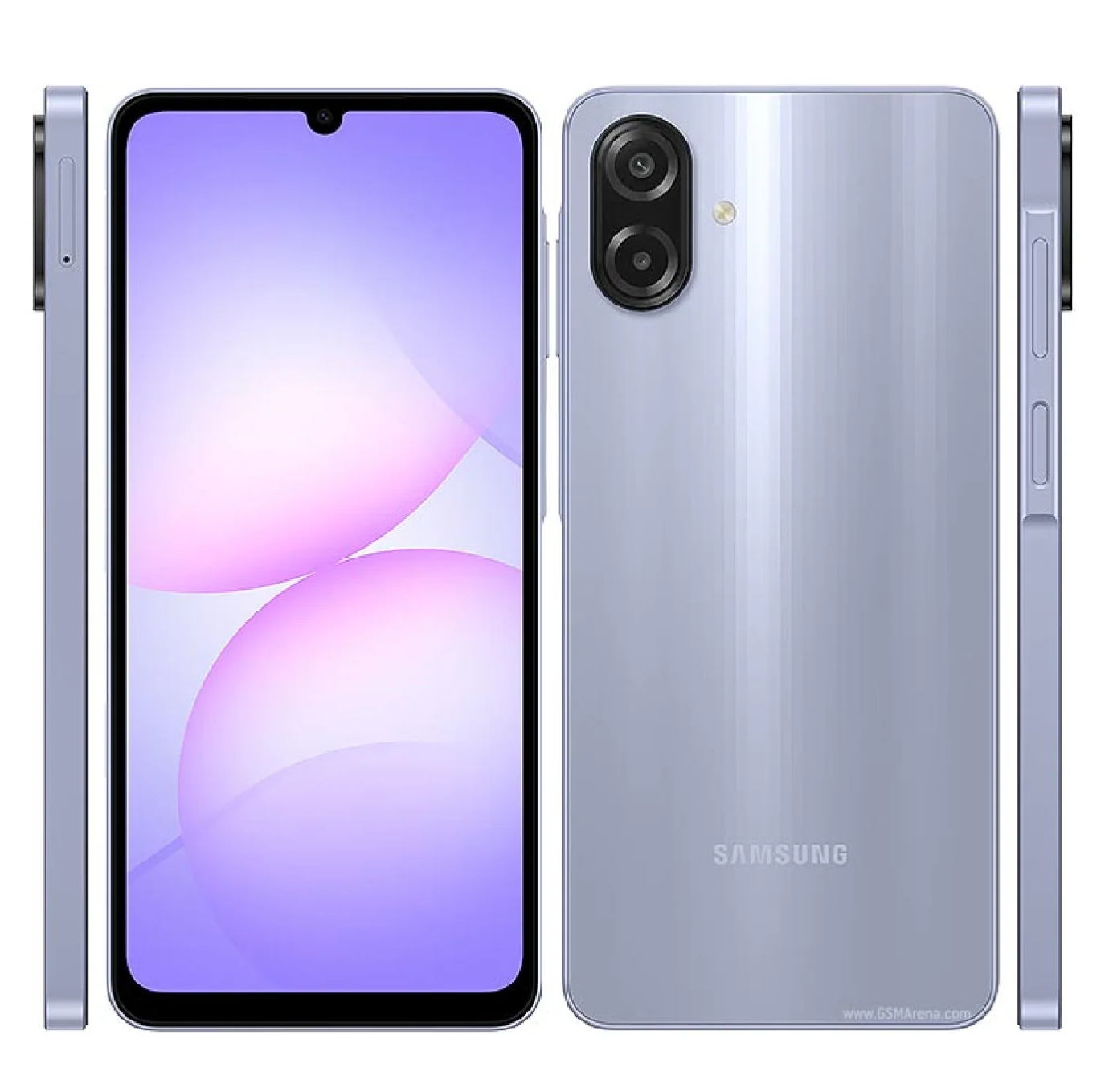 Samsung Galaxy A07 4GB RAM 64GB Storage – Light Violet | Global Unlocked