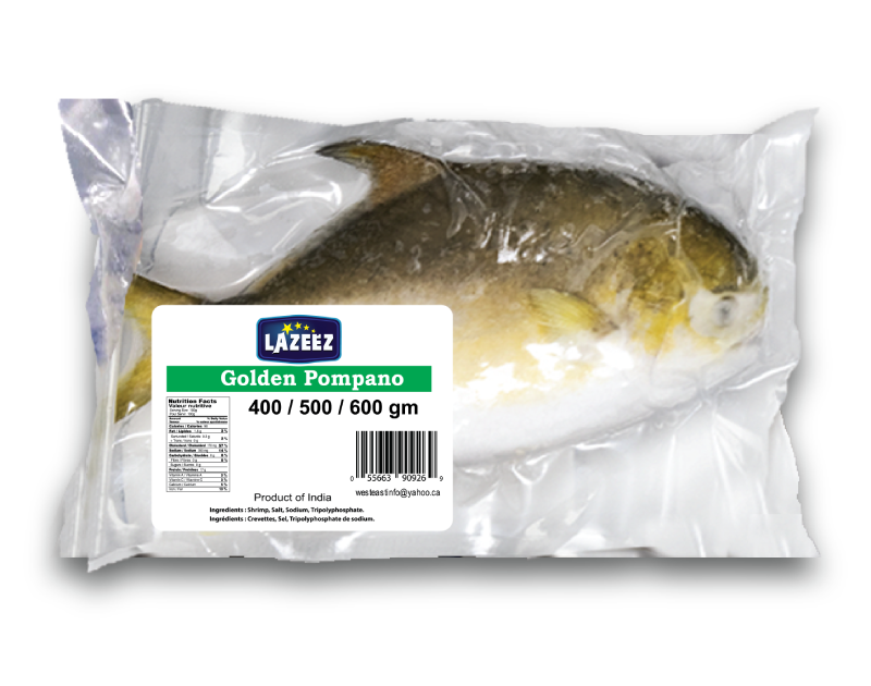 Lazeez Golden Pompano 400-600g
