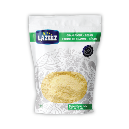 Lazeez Gram Flour - Besan 4LB