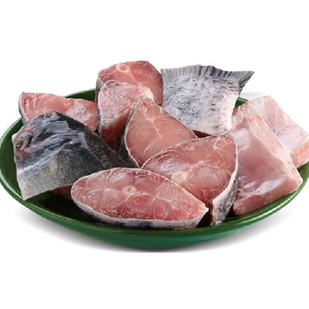 Katla Net Wt 10LB. Gross Wt was 11LB. Professionally Cut & Clean (Ready to Cook)
