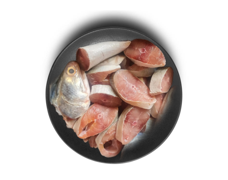 Lakha Net Wt 5LB. Gross Wt was 5.8LB. Professionally Cut & Clean (Ready to Cook)