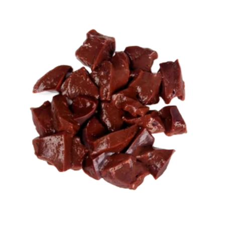 Lamb Liver 10LB Bulk Curry Cut Family Pack - Ready to Cook (Cut & Clean Professionally)