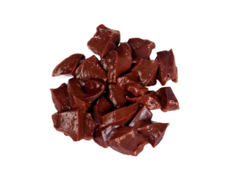 Lamb Liver 10LB Bulk Curry Cut Family Pack - Ready to Cook (Cut & Clean Professionally)