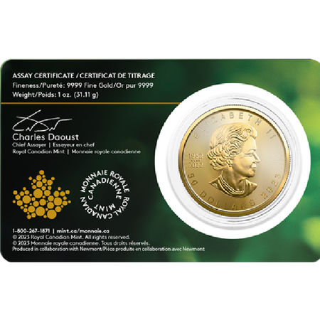 1 oz Gold Maple Leaf Coin (2023)