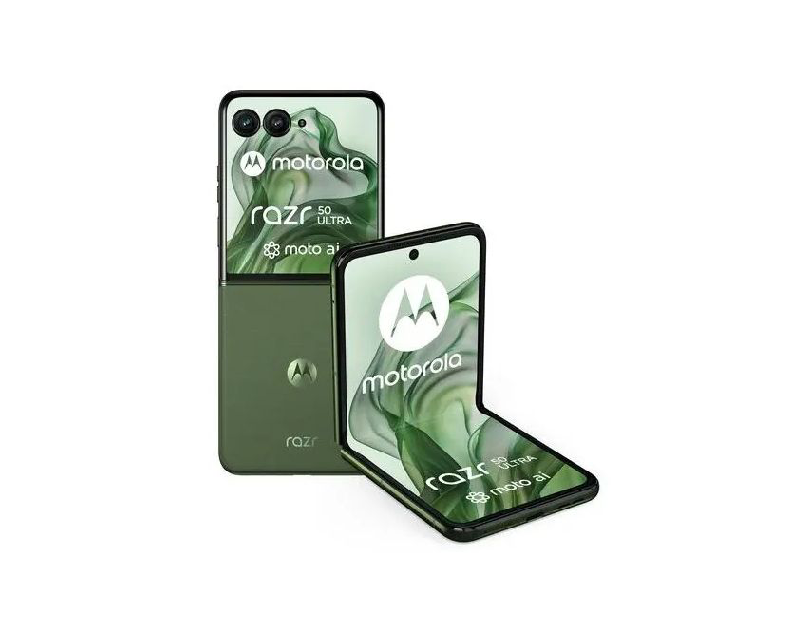 Motorola Razr 50 Ultra Single SIM+ eSIM 512GB ROM 12GB RAM GSM Unlocked - Green