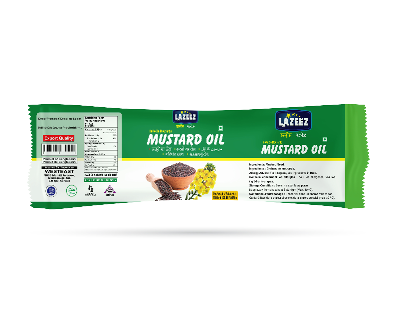 Lazeez Mustard Oil 1000ml