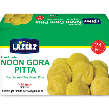 Lazeez Noon Gora Pitta 24pcs 400g