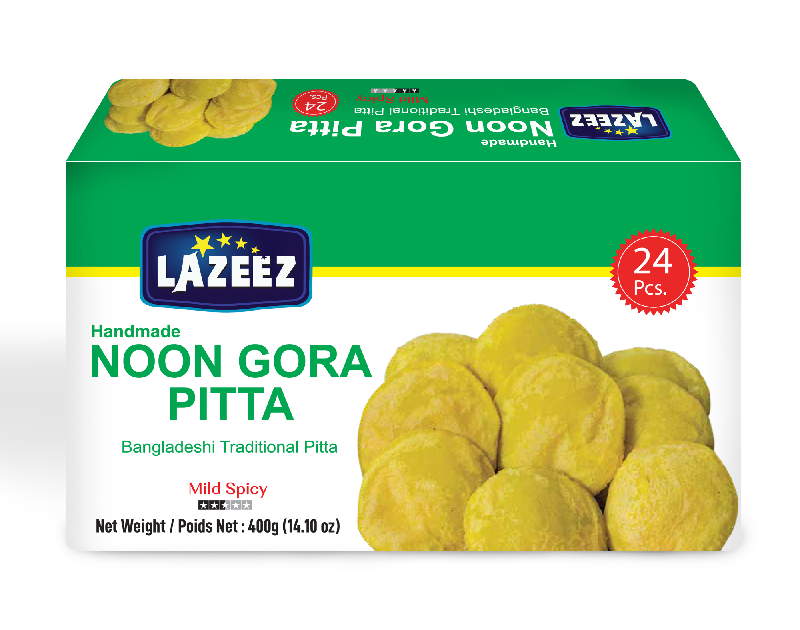 Lazeez Noon Gora Pitta 24pcs 400g