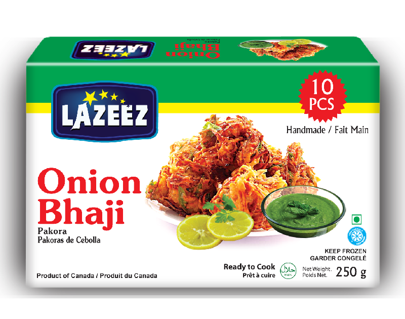 Lazeez Onion Bhaji 10pcs 250g