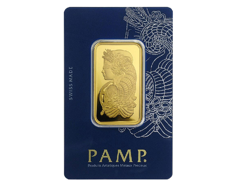 1 oz Gold Bar Pamp Suisse