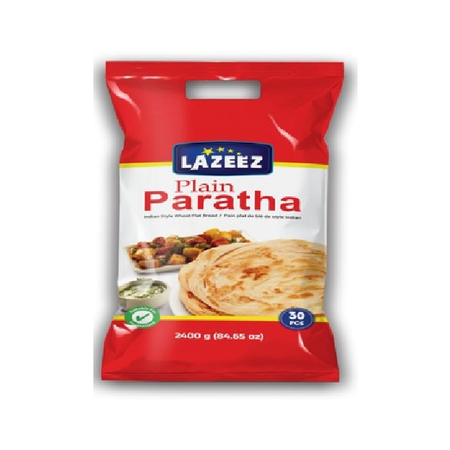 Lazeez Plain Paratha 30pcs 2400g