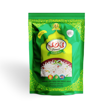 404 Premium Basmati Rice 40LB