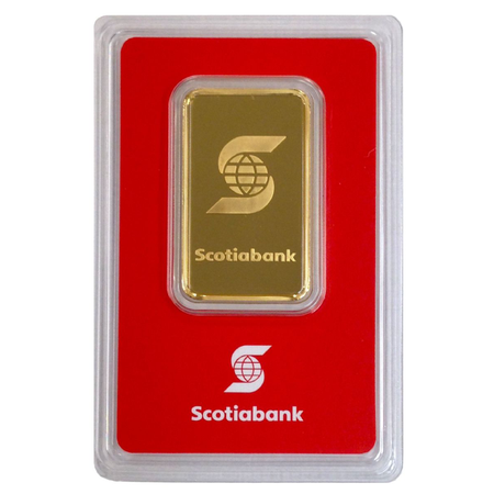 1 oz Gold Scotiabank Bar