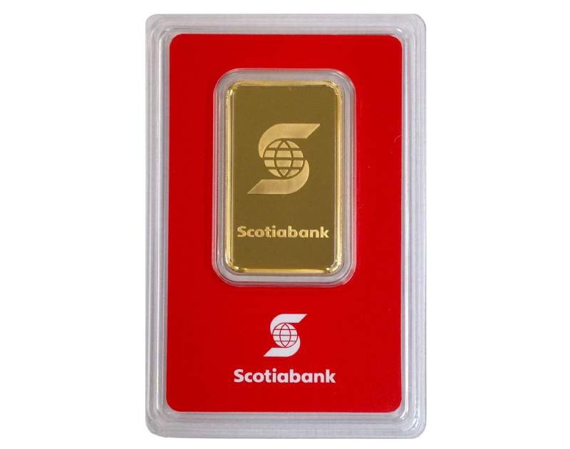 1 oz Gold Scotiabank Bar