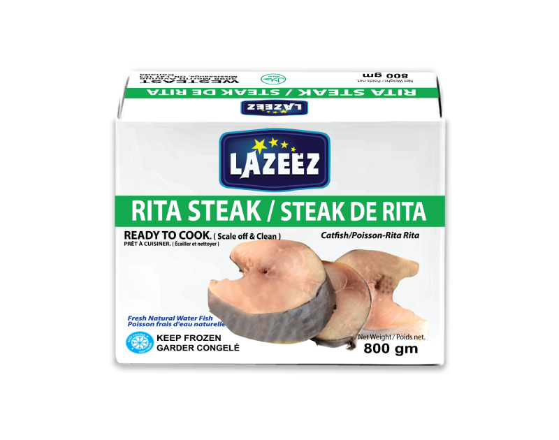 Lazeez Rita Steak 800g – Ready to cook ( scale off and clean professionally)