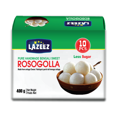 Lazeez Rosogolla 10pcs 400g