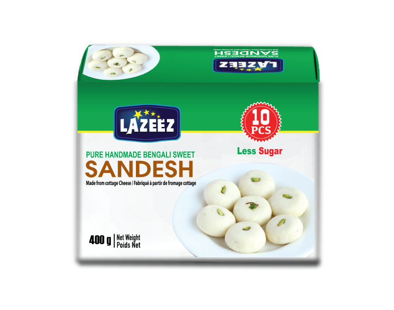Lazeez Sandesh 10pcs 400g