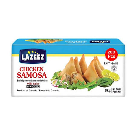Chicken Samosa 40g (Halal). Product of Canada. Save $15