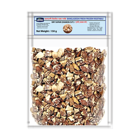 Lazeez Supari (Diamond Cut) 150g. Factory Price