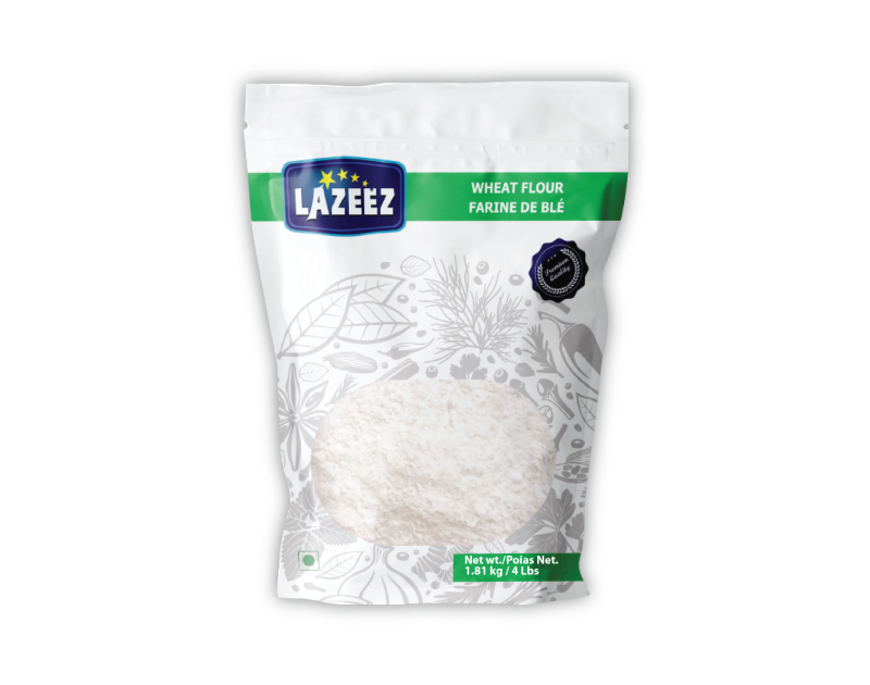 Lazeez Wheat Flour 4LB