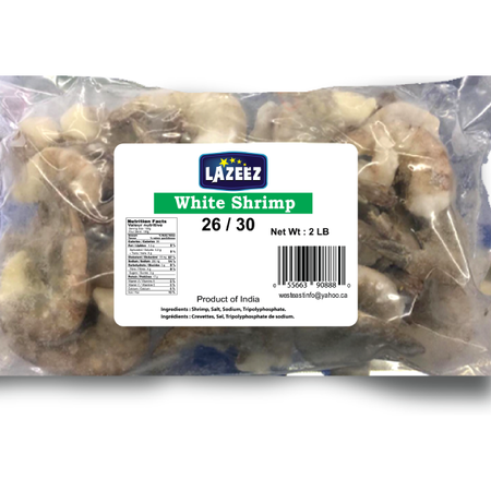 LAZEEZ White Shrimp 2Lbs.