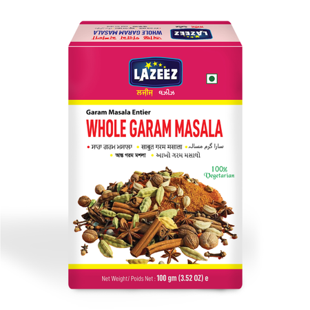 Lazeez Whole Garam Masala – 100g